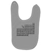 questionable table of elements Baby Bibs