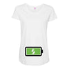 Powerfull Son Maternity Scoop Neck T-shirt