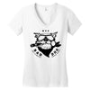 bad dog 4 Women's V-Neck T-Shirt