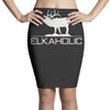 christmas gift elkaholic Pencil Skirts