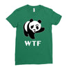wtf panda Ladies Fitted T-Shirt