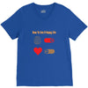How To Live A Happy Life V-Neck Tee