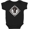 simple art logo Baby Bodysuit