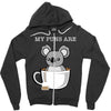 my puns are Zipper Hoodie