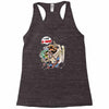 deadpool and superman Racerback Tank