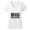 little dude Women's V-Neck T-Shirt