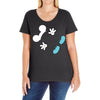 Creating a Little Disney Magic Character Baby Boy Ladies Curvy T-Shirt