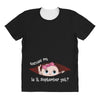 September Peeking Out Baby Girl All Over Women's T-shirt
