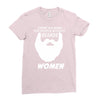 people without beard Ladies Fitted T-Shirt