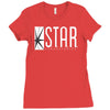 star lab ladies women cool Ladies Fitted T-Shirt