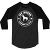 my boxer is the world's largest lap dog 3/4 Sleeve Shirt