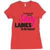 sexy ladies in the house Ladies Fitted T-Shirt