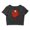 black coffee Crop Top