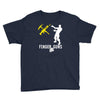 finger guns batle royal gaming Youth Tee