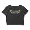i Can't Live Without Love Vincent Van Gogh Crop Top