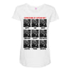 expressions of captain holt Maternity Scoop Neck T-shirt