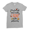 my favorite season is the fall of the patriarchy Ladies Fitted T-Shirt