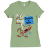 looney tunes genius at work Ladies Fitted T-Shirt