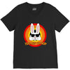 too hip to hop   bunny easter V-Neck Tee