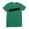 survivor 2 Ladies Fitted T-Shirt