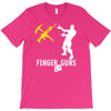 finger guns batle royal gaming T-Shirt