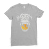 angry monkey jaune sure Ladies Fitted T-Shirt