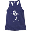turntable dj,club,vinyl,dance,music,technics Racerback Tank