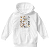 dabbing animals Youth Hoodie