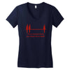 for a moment there you bored me to death Women's V-Neck T-Shirt