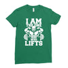 i am the one who lifts Ladies Fitted T-Shirt
