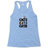 cats cats cats Racerback Tank