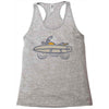 surf biker Racerback Tank