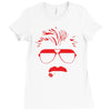 mike ditka Ladies Fitted T-Shirt