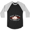 January Peeking Out Asian Baby Boy 3/4 Sleeve Shirt