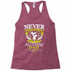 The Power Of An Autism Dad Racerback Tank
