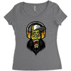 zombi hop hop Women's Triblend Scoop T-shirt