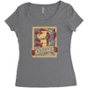 try to take over the world Women's Triblend Scoop T-shirt