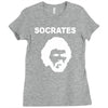 socrates brazil 70s football world cup legend retro Ladies Fitted T-Shirt
