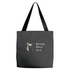 resting witch face Tote Bags
