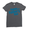 happy father's day 2 Ladies Fitted T-Shirt