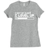 level up birthday Ladies Fitted T-Shirt
