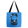 pirate beard Tote Bags