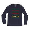 deck the halls and do some burpees Long Sleeve Shirts