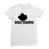 bush camper Ladies Fitted T-Shirt