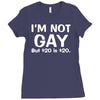 details about  i'm not gay, but $20 is $20 Ladies Fitted T-Shirt