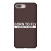 born to fly forced to work iPhone 8 Plus