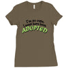 im so cute i must have been adopted Ladies Fitted T-Shirt