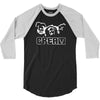 cream rock band punk 3/4 Sleeve Shirt