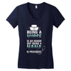 nurse nana Women's V-Neck T-Shirt