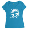 animal drummer the muppets Women's Triblend Scoop T-shirt